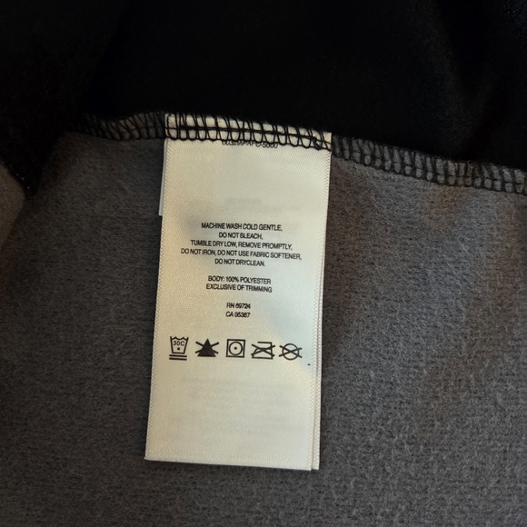 Columbia Men's Black and Gray Jacket Large Sporty Warm - Picture 4 of 7